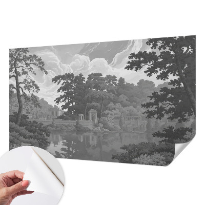 Dekoracyjna fototapeta na ścianę z przyrodniczym pejzażem