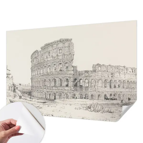 Dekoracyjna fototapeta na ścianę z motywem starodawnych ruin