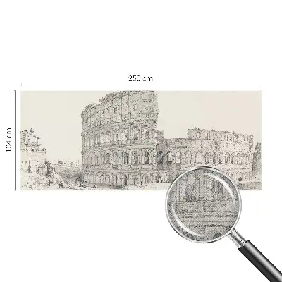 Dekoracyjna fototapeta na ścianę z motywem starodawnych ruin