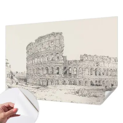 Dekoracyjna fototapeta na ścianę z motywem starodawnych ruin