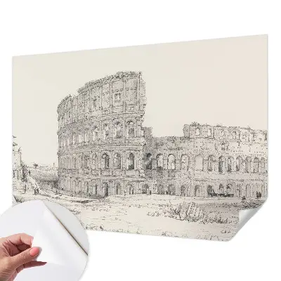 Dekoracyjna fototapeta na ścianę z motywem starodawnych ruin