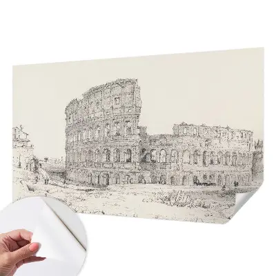 Dekoracyjna fototapeta na ścianę z motywem starodawnych ruin