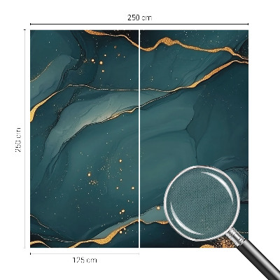 Tapeta fotograficzna z motywem ciemnoniebieskiej abstrakcji