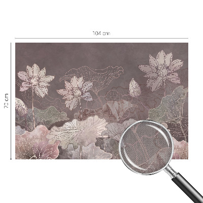 Tapeta fotograficzna samoprzylepna z motywem spokojnej botaniki