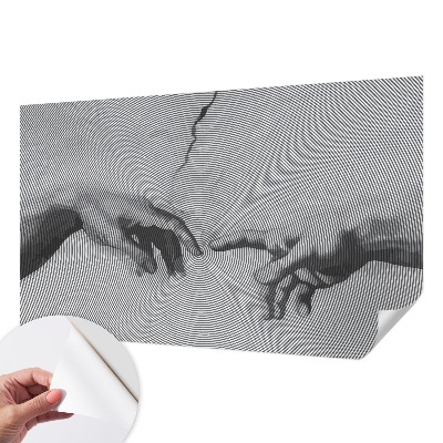 Fototapeta na ścianę z motywem hipnotycznych dłoni