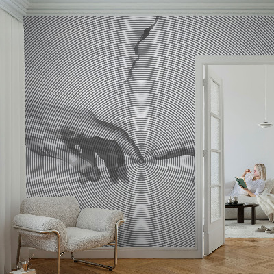 Fototapeta na ścianę z motywem hipnotycznych dłoni