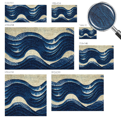 Tapeta fotograficzna z motywem oceanicznych form