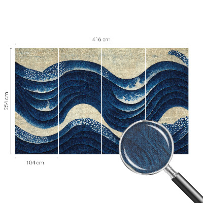 Tapeta fotograficzna z motywem oceanicznych form