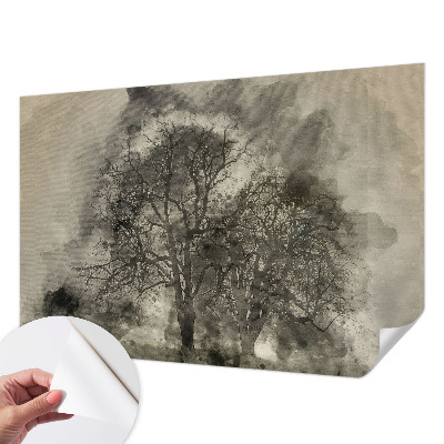 Tapeta fotograficzna samoprzylepna Tajemnicze drzewa