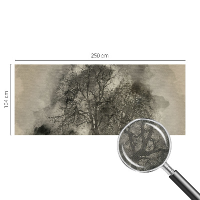 Tapeta fotograficzna samoprzylepna z motywem tajemniczych drzew