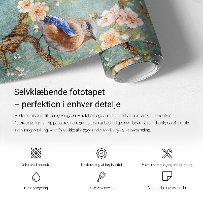 Fototapeta samoprzylepna z nadrukiem z motywem kwiatowym