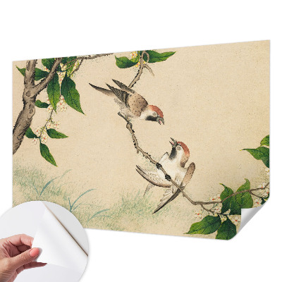 Fototapeta samoprzylepna do sypialni Klasyczny duet