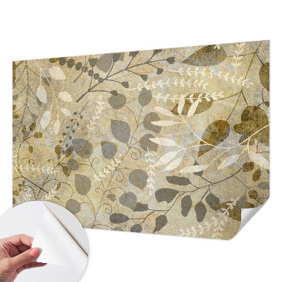 Fototapeta samoprzylepna z nadrukiem Liście gałązki