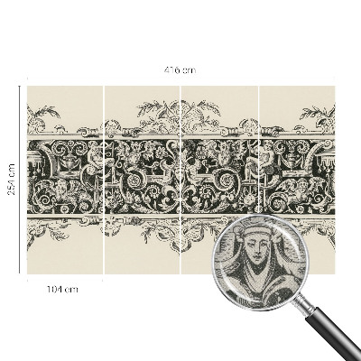 Fototapeta samoprzylepna do sypialni z motywami mitologicznymi