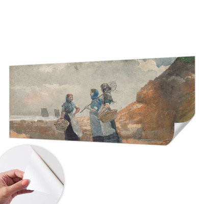 Fototapeta samoprzylepna z nadrukiem z motywem pogodnego wybrzeża