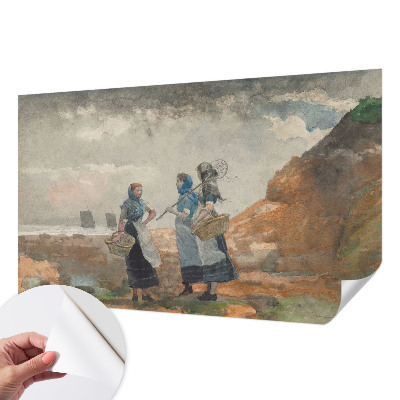 Fototapeta samoprzylepna z nadrukiem z motywem pogodnego wybrzeża