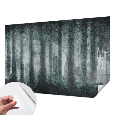 Tapeta fotograficzna Tajemniczy las