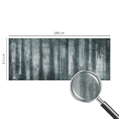 Tapeta fotograficzna z motywem tajemniczego lasu