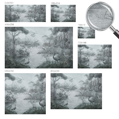 Dekoracyjna fototapeta na ścianę z motywem naturalnej scenerii