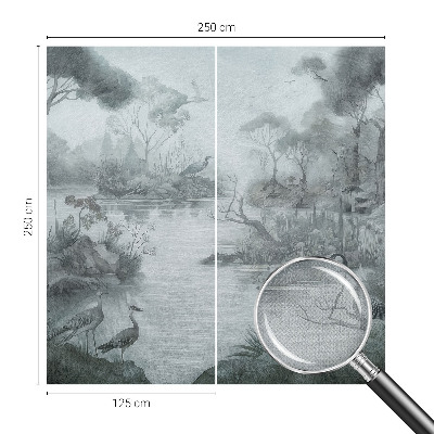 Dekoracyjna fototapeta na ścianę z motywem naturalnej scenerii