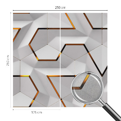 Tapeta fotograficzna samoprzylepna z motywem nowoczesnej geometrii