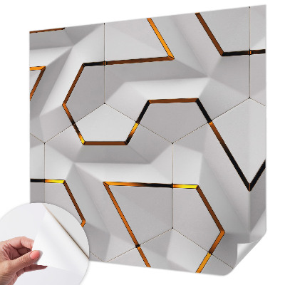 Tapeta fotograficzna samoprzylepna z motywem nowoczesnej geometrii