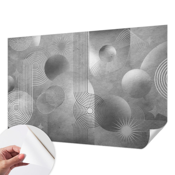 Tapeta fotograficzna o abstrakcyjnej, eleganckiej kompozycji