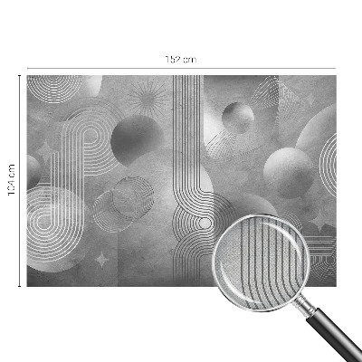 Tapeta fotograficzna o abstrakcyjnej, eleganckiej kompozycji