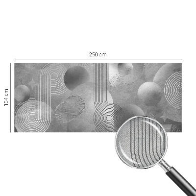 Tapeta fotograficzna o abstrakcyjnej, eleganckiej kompozycji