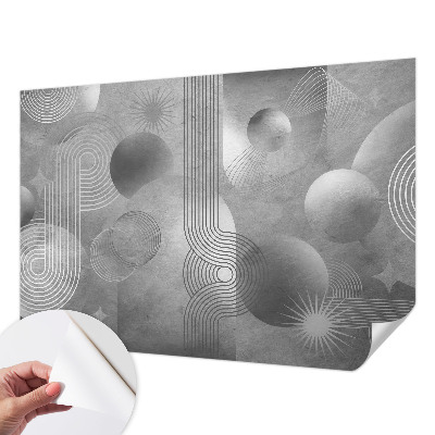 Tapeta fotograficzna o abstrakcyjnej, eleganckiej kompozycji