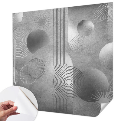 Tapeta fotograficzna o abstrakcyjnej, eleganckiej kompozycji
