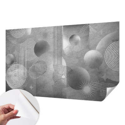 Tapeta fotograficzna o abstrakcyjnej, eleganckiej kompozycji