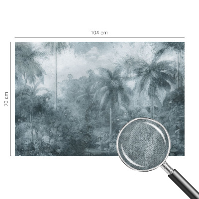 Tapeta fotograficzna z motywem tropikalnej roślinności
