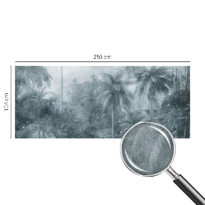Tapeta fotograficzna z motywem tropikalnej roślinności