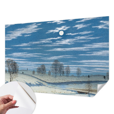 Tapeta fotograficzna Zimowy pejzaż