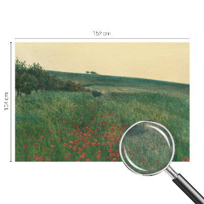 Tapeta fotograficzna samoprzylepna z motywem makowych pól