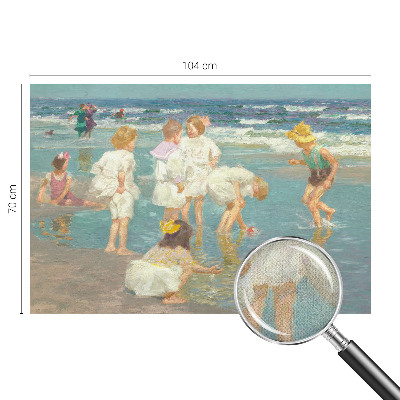Tapeta fotograficzna samoprzylepna z motywem plażowego dzieciństwa