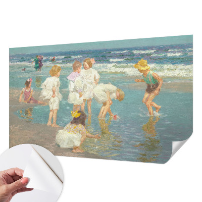 Tapeta fotograficzna samoprzylepna z motywem plażowego dzieciństwa
