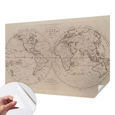 Dekoracyjna fototapeta na ścianę Dekoracyjna fototapeta na ścianę Stara mapa