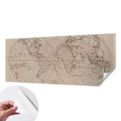 Dekoracyjna fototapeta na ścianę Dekoracyjna fototapeta na ścianę Stara mapa