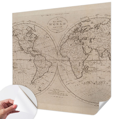 Dekoracyjna fototapeta na ścianę Dekoracyjna fototapeta na ścianę Stara mapa