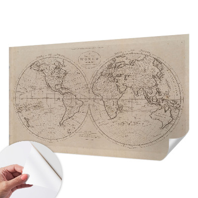 Dekoracyjna fototapeta na ścianę Dekoracyjna fototapeta na ścianę Stara mapa