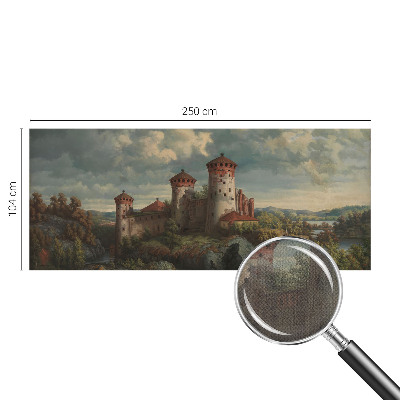 Fototapeta samoprzylepna do sypialni z motywem romantycznego krajobrazu