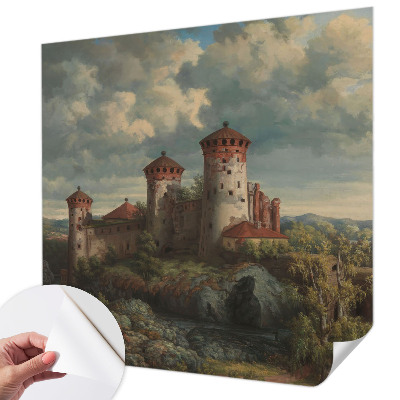 Fototapeta samoprzylepna do sypialni z motywem romantycznego krajobrazu
