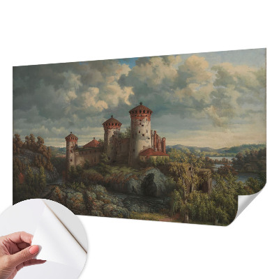 Fototapeta samoprzylepna do sypialni z motywem romantycznego krajobrazu