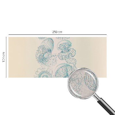 Tapeta fotograficzna samoprzylepna z motywem morskich meduz
