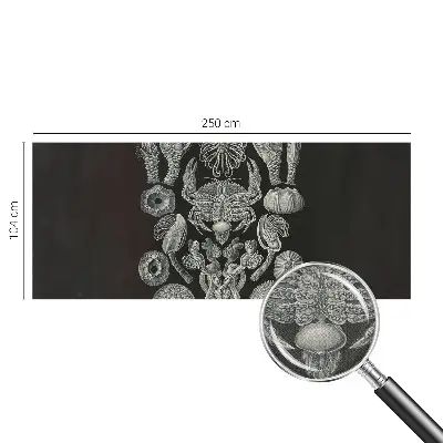 Fototapeta samoprzylepna z nadrukiem z motywem „Podwodne formy”