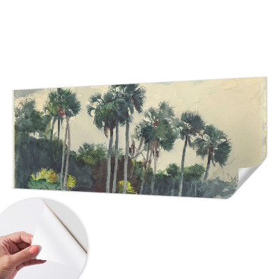 Fototapeta na ścianę z motywem egzotycznych palm