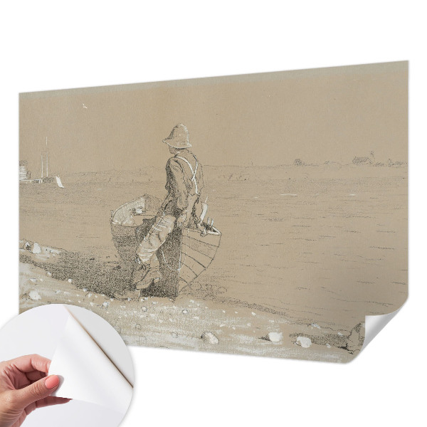 Tapeta fotograficzna z nostalgiczną sceną