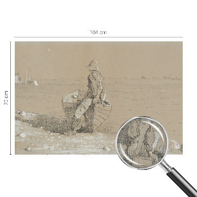 Tapeta fotograficzna z nostalgiczną sceną